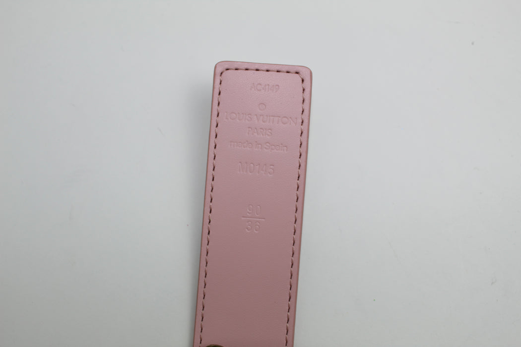 LOUIS VUITTON LV INITIALES 30MM REVERSIBLE BELT SIZE 90/36 - LuxurySnob