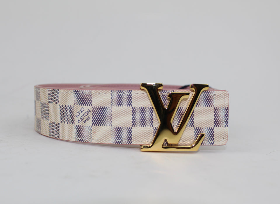 LOUIS VUITTON LV INITIALES 30MM REVERSIBLE BELT SIZE 90/36 - LuxurySnob