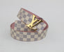 LOUIS VUITTON LV INITIALES 30MM REVERSIBLE BELT SIZE 90/36 - LuxurySnob