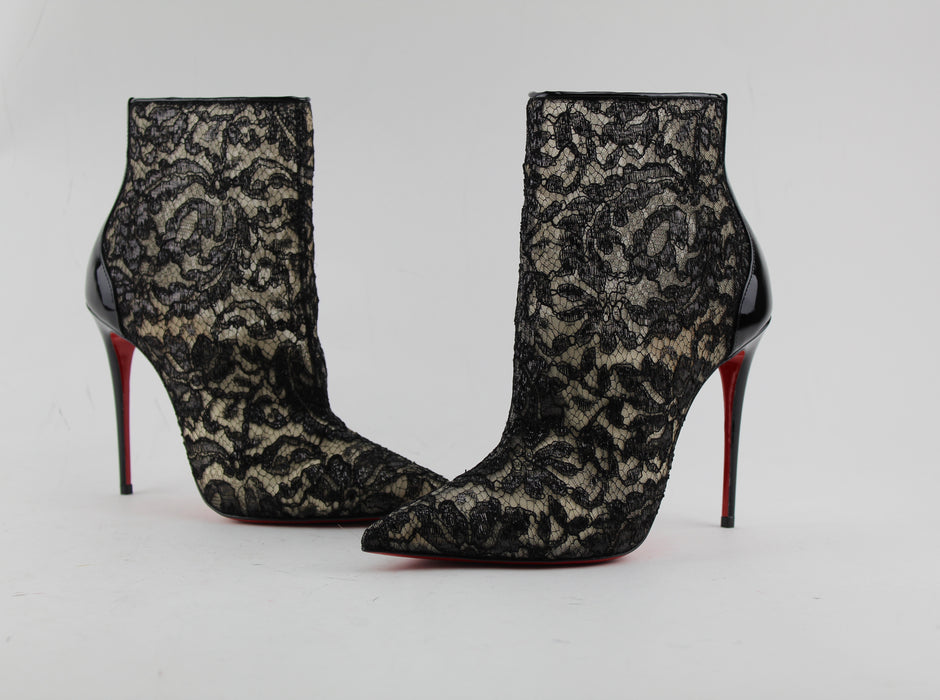 CHRISTIAN LOUBOUTIN PSYBOOTIE SIZE 37.5 - LuxurySnob