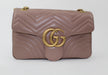 GUCCI GG MARMONT MEDIUM MATELASSÉ SHOULDER BAG - LuxurySnob