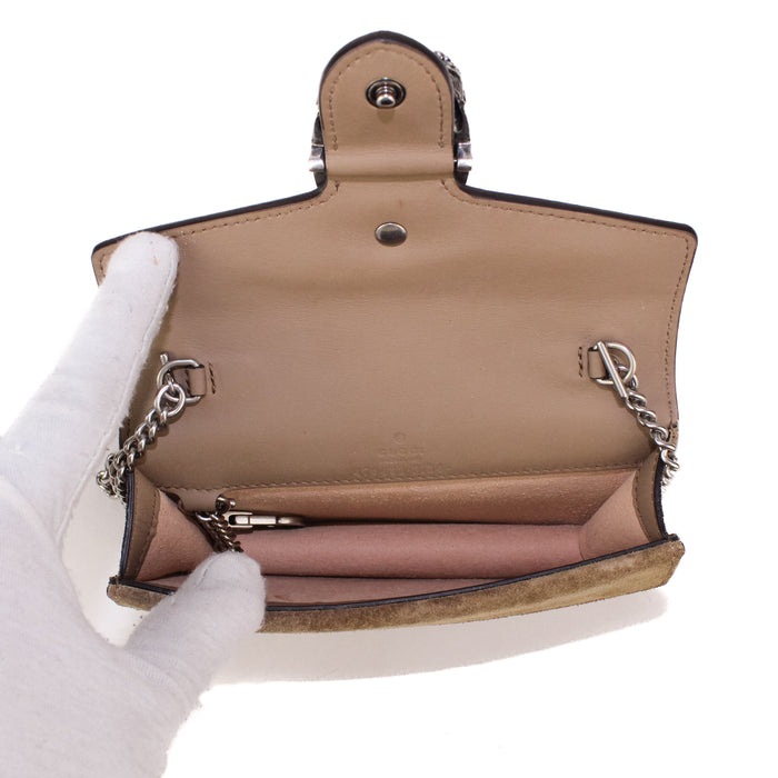 Gucci Dionysus GG Supreme Super Mini Bag