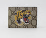 GUCCI TIGER PRINT GG SUPREME WALLET - LuxurySnob