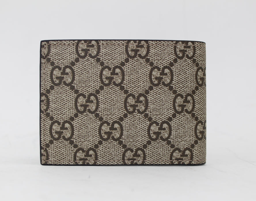 GUCCI TIGER PRINT GG SUPREME WALLET - LuxurySnob