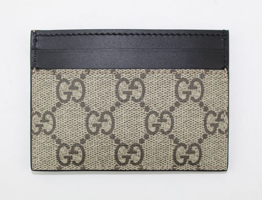 GUCCI TIGER PRINT GG SUPREME CARD CASE - LuxurySnob