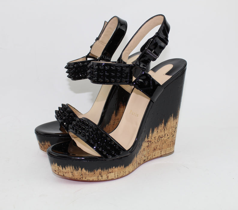 CHRISTIAN LOUBOUTIN BARBOULLAGA 140MM SIZE 40 - LuxurySnob