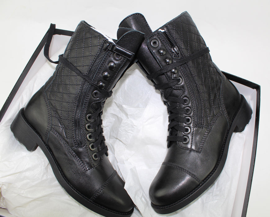 CHANEL COMBAT BOOTS - LuxurySnob