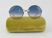 GUCCI BICOLOR GRADIENT ROUND SUNGLASSES - LuxurySnob