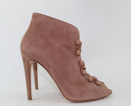 GIANVITO ROSSI SUEDE BOOTIES - LuxurySnob