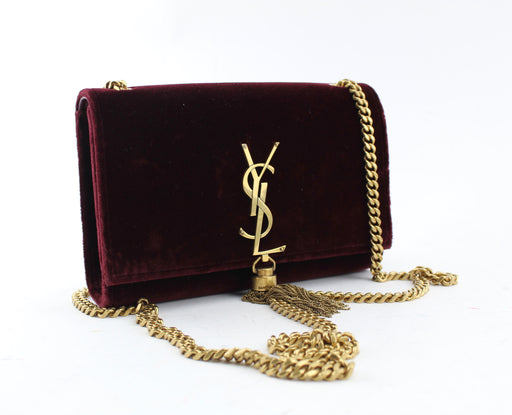 SAINT LAURENT KATE TASSEL LOGO BAG - LuxurySnob