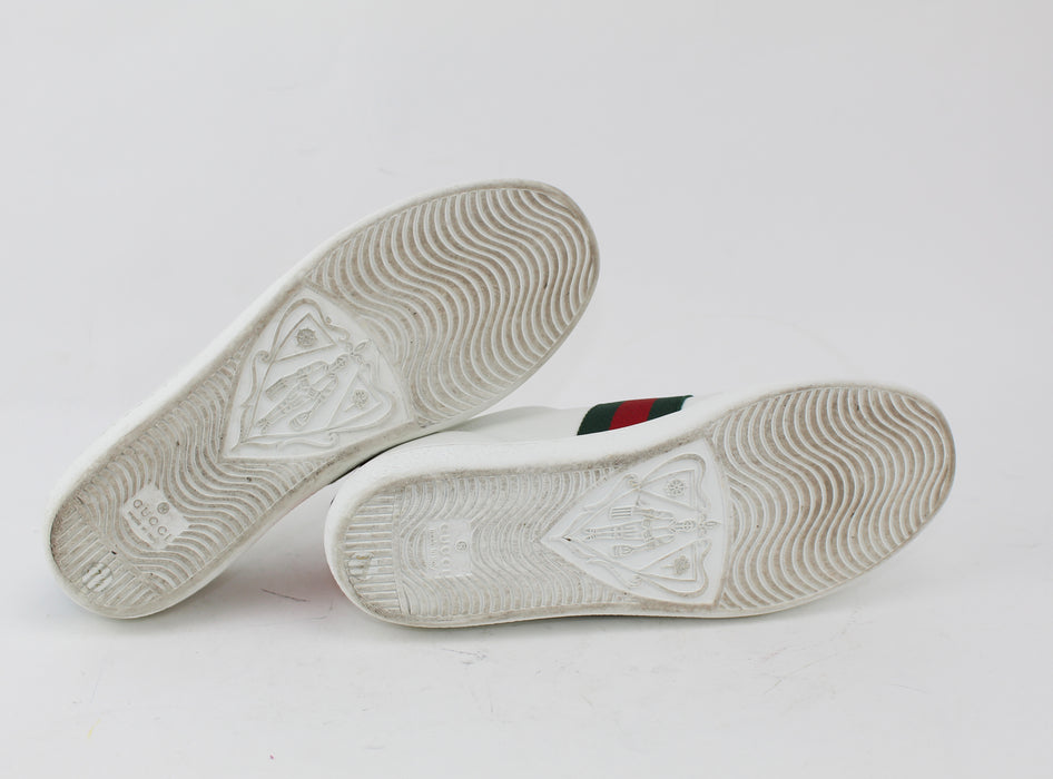 GUCCI WOMEN'S ACE EMBROIDERED SNEAKER - LuxurySnob