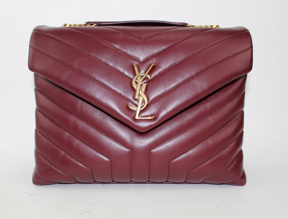 SAINT LAURENT MEDIUM LOULOU BAG - LuxurySnob