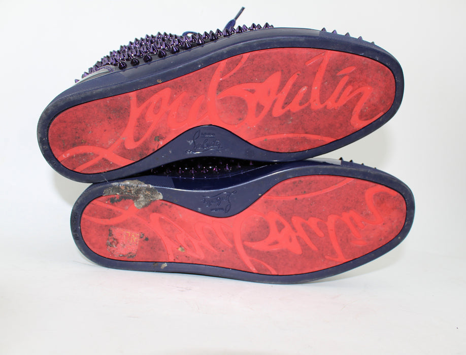 CHRISTIAN LOUBOUTIN LOUIS SPIKES MEN SIZE 41 - LuxurySnob