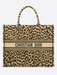 Dior Book Tote in Beige Multicolor Mizza Embroidery