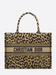 Dior Small Book Tote in Beige Multicolor Mizza Embroidery