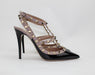 VALENTINO ROCKSTUD STRAP PUMPS - LuxurySnob