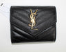 SAINT LAURENT V FLAP MONOGRAM WALLET - LuxurySnob