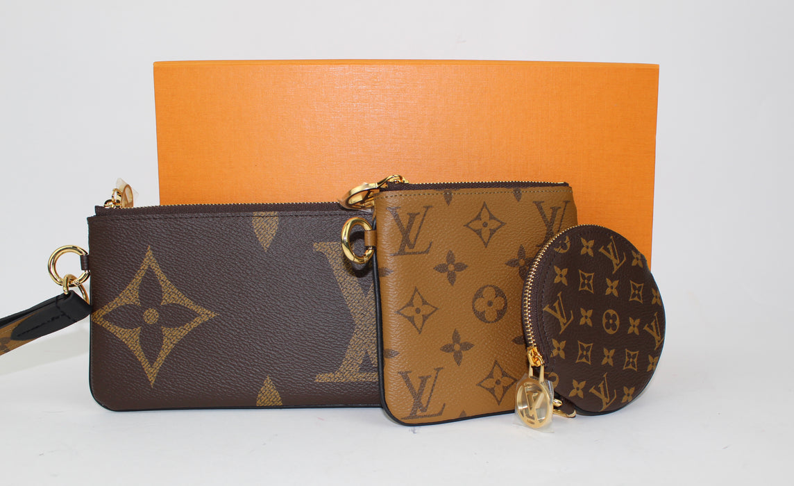 LOUIS VUITTON TRIO POUCH - LuxurySnob