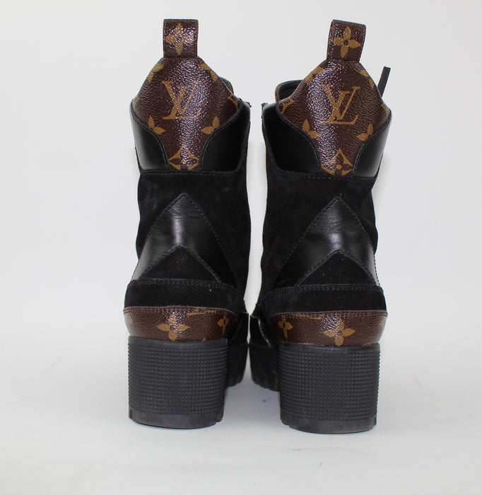 LOUIS VUITTON LAUREATE PLATFORM DESERT BOOT - LuxurySnob