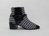 CHANEL TWEED SHORT BOOTS - LuxurySnob