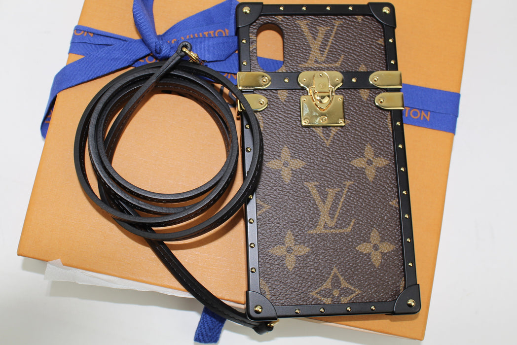 LOUIS VUITTON EYE TRUNK WITH STRAP IPHONE X/XS - LuxurySnob