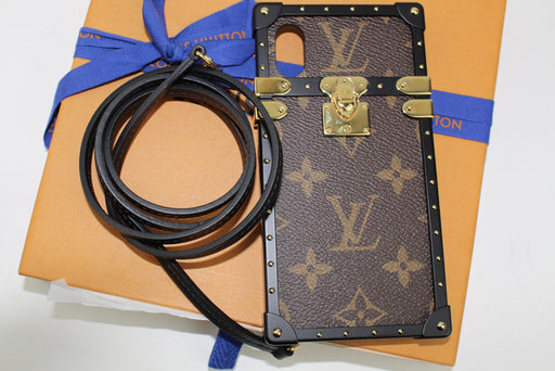 LOUIS VUITTON EYE TRUNK WITH STRAP IPHONE X/XS - LuxurySnob