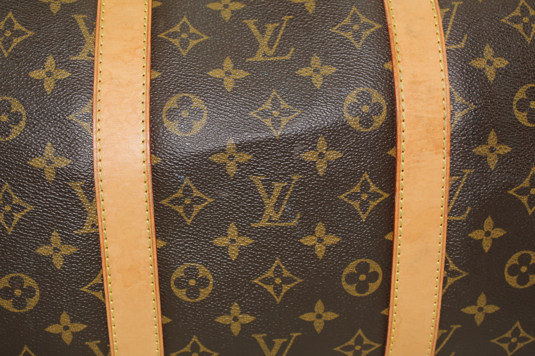 LOUIS VUITTON MONOGRAM KEEPALL 55 - LuxurySnob