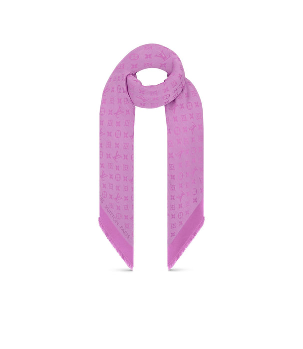 LOUIS VUITTON MONOGRAM DENIM SHAWL - LuxurySnob