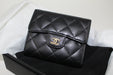 CHANEL CLASSIC SMALL CAVIER FLAP WALLET - LuxurySnob