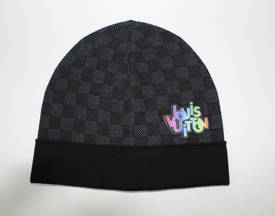 Lv Beanie Louis Vuitton Petit Damier Hat Graphite Damier Beanie