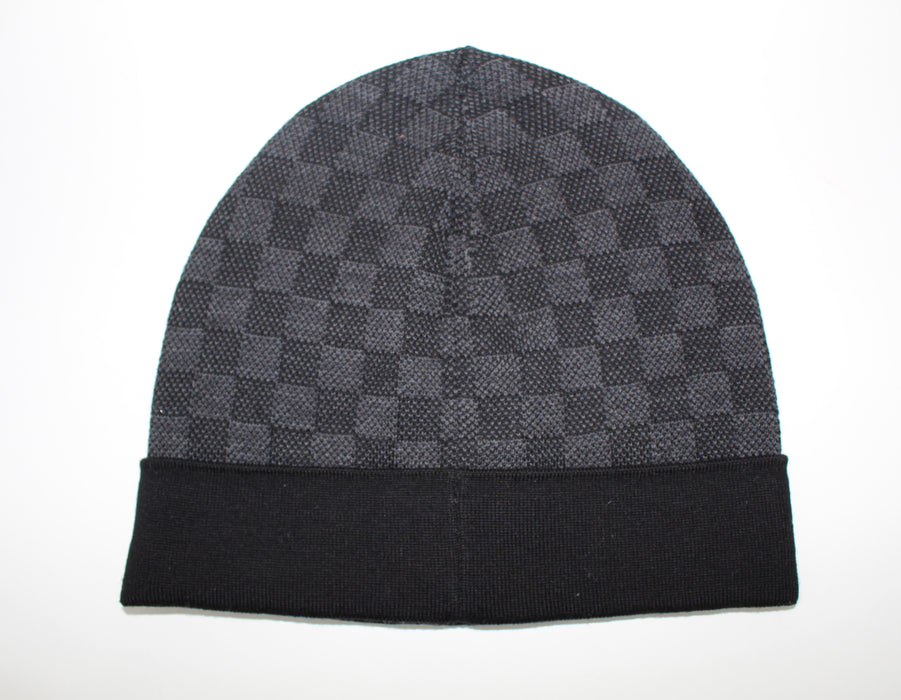 LOUIS VUITTON DAMIER GRAPHITE 12 LETTERS PETIT DAMIER HAT - LuxurySnob