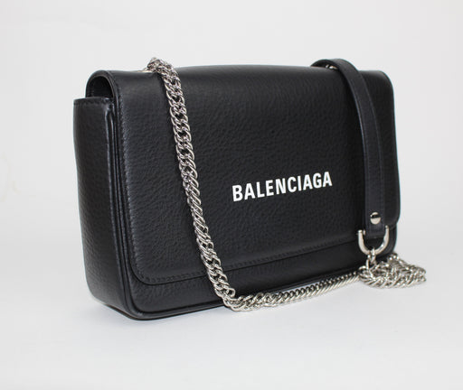 BALENCIAGA EVERYDAY WALLET ON CHAIN - LuxurySnob