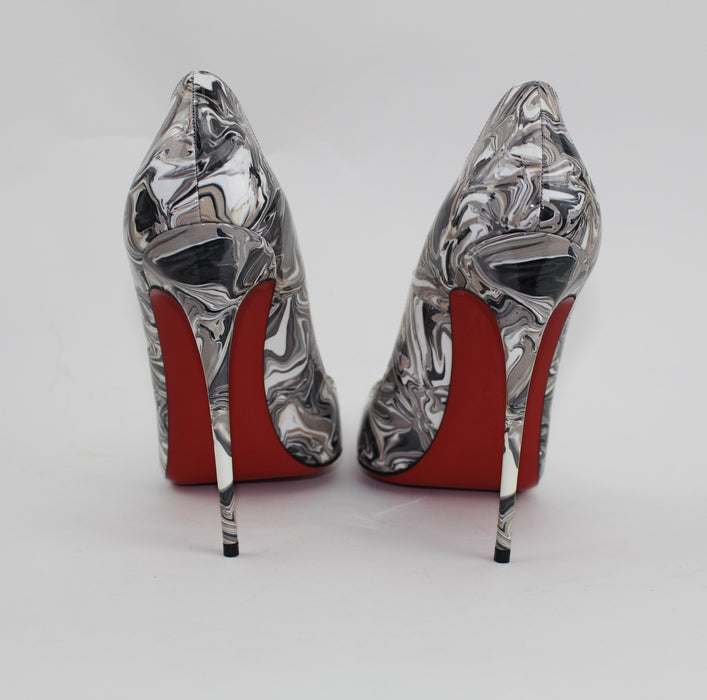 CHRISTIAN LOUBOUTIN SO KATE 120 PATENT APT - LuxurySnob