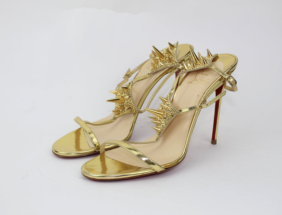 CHRISTIAN LOUBOUTIN LADY MAX 100mm SANDALS - LuxurySnob