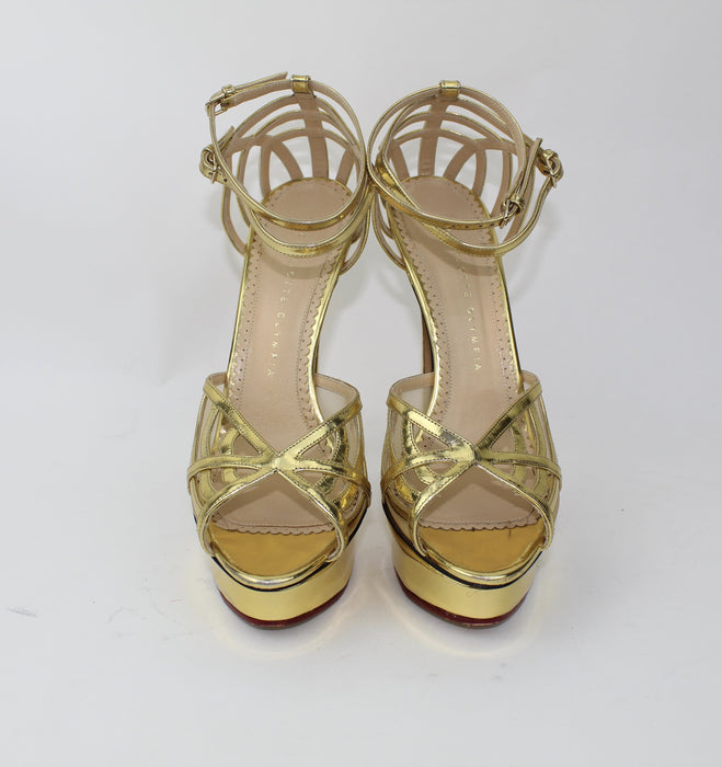 CHARLOTTE OLYMPIA OCTAVIA SANDAL - LuxurySnob