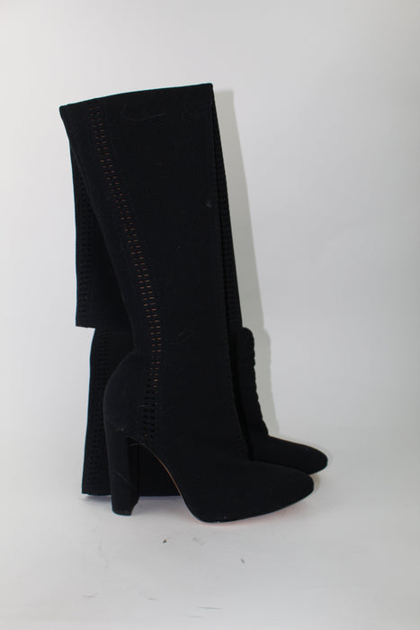 GIANVITO ROSSI THURLOW CUSSIARD KNIT OVER THE KNEE BOOT - LuxurySnob