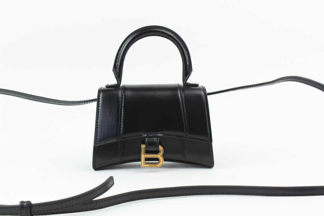 Balenciaga Mini Hourglass Top Handle Bag