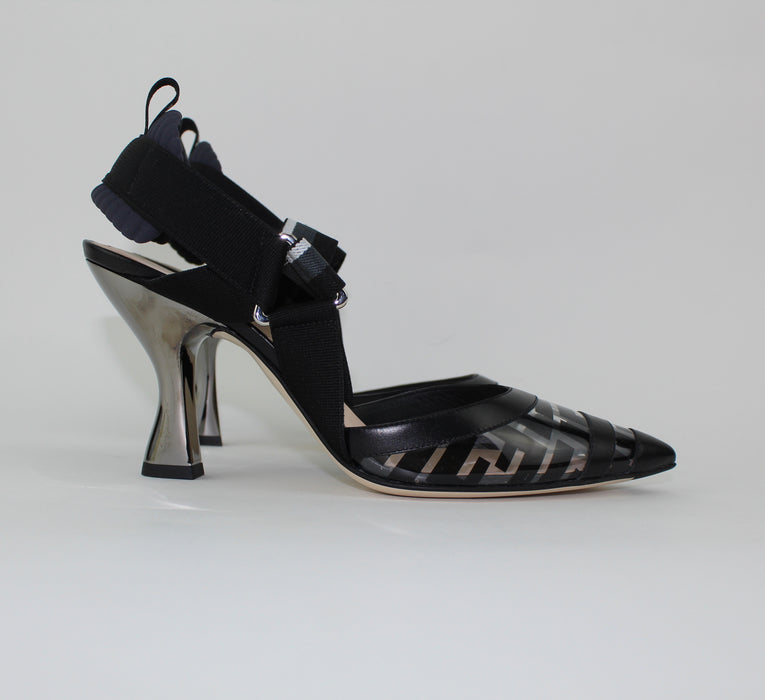 FENDI COLIBRÌ SLINGBACK PUMPS - LuxurySnob