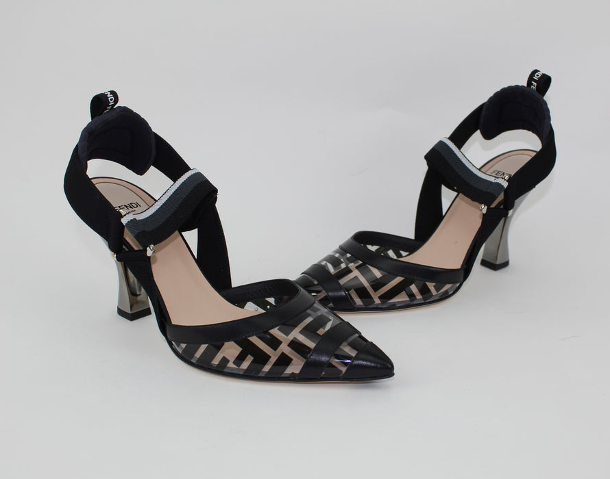 FENDI COLIBRÌ SLINGBACK PUMPS - LuxurySnob