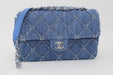 CHANEL DENIM FLAP BAG - LuxurySnob