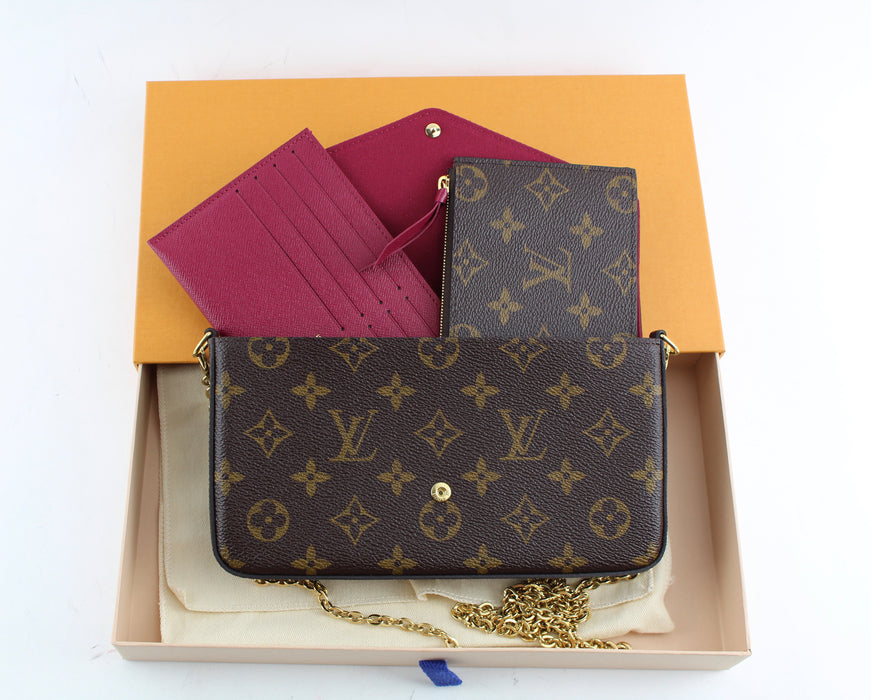 LOUIS VUITTON POCHETTE FELICIE - LuxurySnob