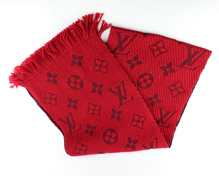 LOUIS VUITTON LOGOMANIA SCARF - LuxurySnob