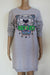 Kenzo Paris Tiger Flocked Sweatshirt Dress
