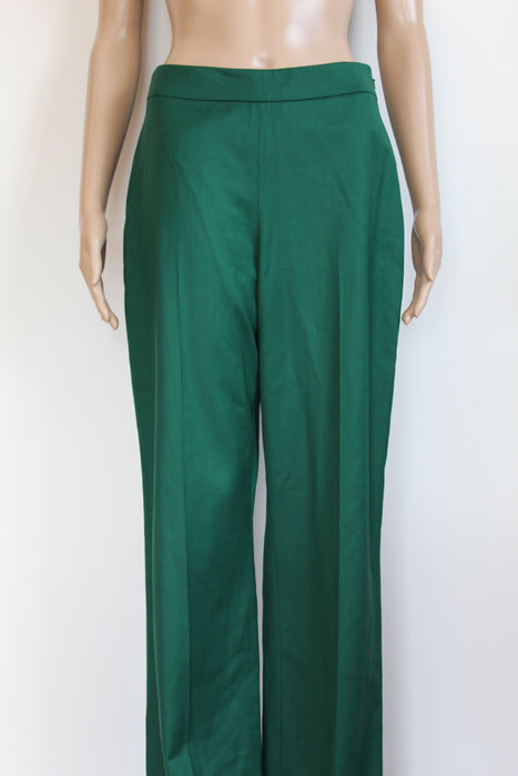 Oscar De La Renta Green Pants