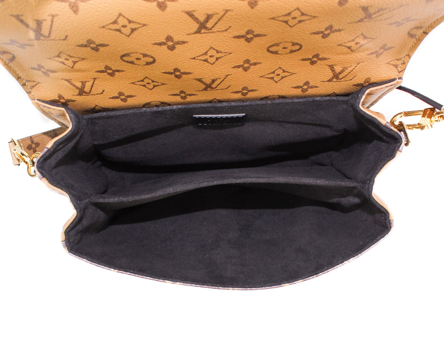 Louis Vuitton Reverse Monogram Pochette Métis in brown