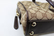 VINTAGE GUCCI MONOGRAM MEDIUM NEW BRITT BOSTON HANDBAG - LuxurySnob