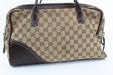 VINTAGE GUCCI MONOGRAM MEDIUM NEW BRITT BOSTON HANDBAG - LuxurySnob