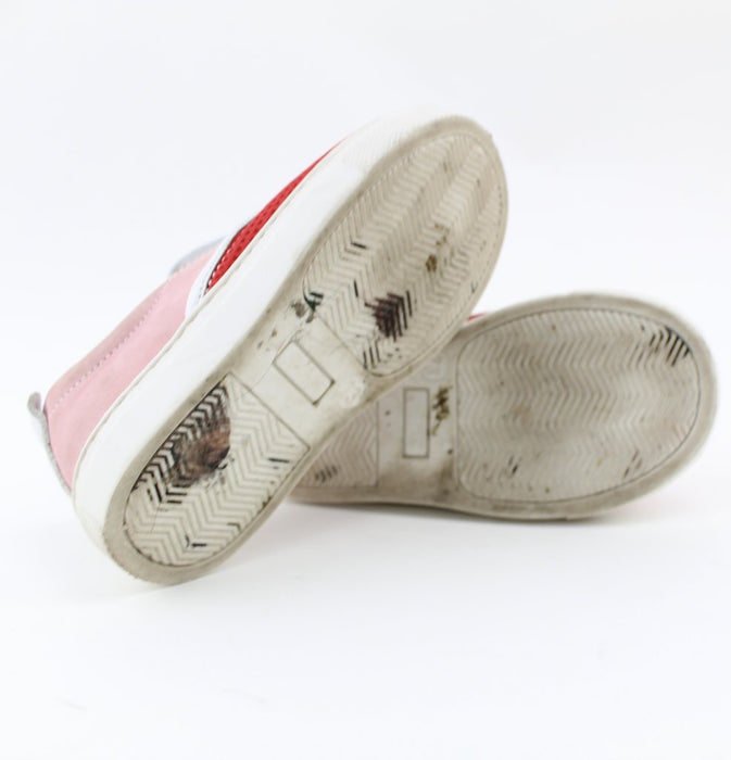 FENDI KIDS PATCH-APPLIQUÉD SLIP-ON SNEAKERS - LuxurySnob