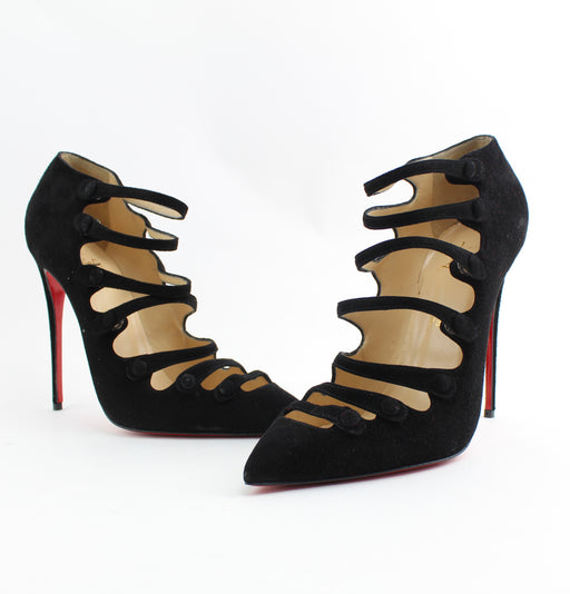 CHRISTIAN LOUBOUTIN VIENNANA 100MM SIZE 40 - LuxurySnob
