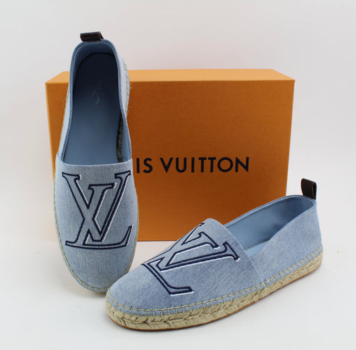 LOUIS VUITTON SEASHORE ESPADRILLE SIZE 38.5 - LuxurySnob